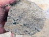Detail křemenných písků ze stěny (oligocén)