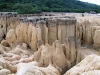 Eroze terciérních sedimentů u Yay