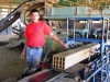 Výroba dutých cihel v Boca del Río