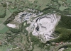 Visualization of 3D model of the limestone deposit